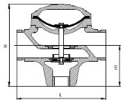 Armas BackflushingValve Model 21 Dimensions