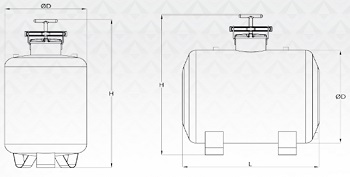 Fertilizer tank dimensions