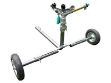 Picture of DuCaR Atom 42 Metal with 2 inch Wheeled Cart