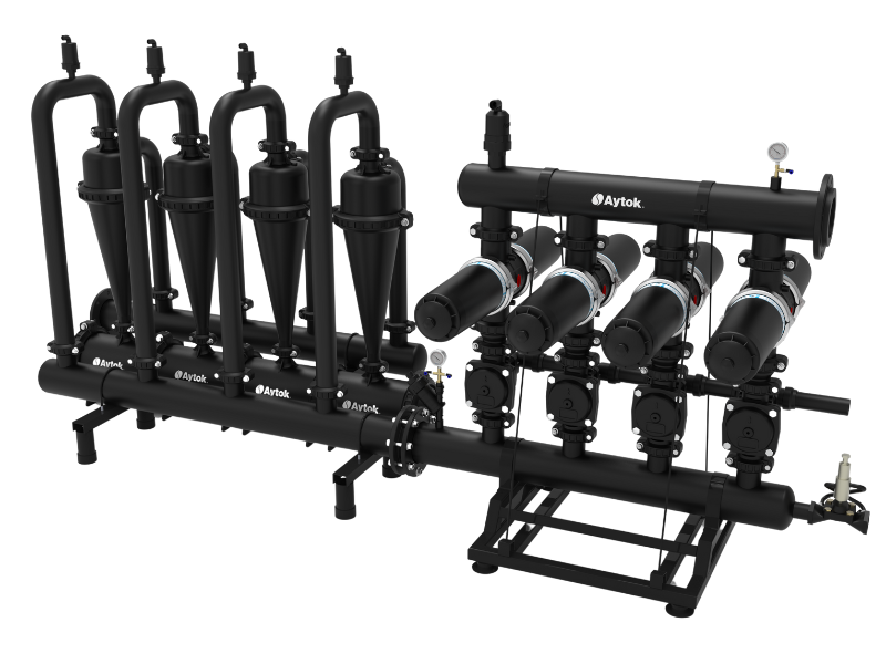 Plastic Automatic Filter Systems With Hydrocyclone